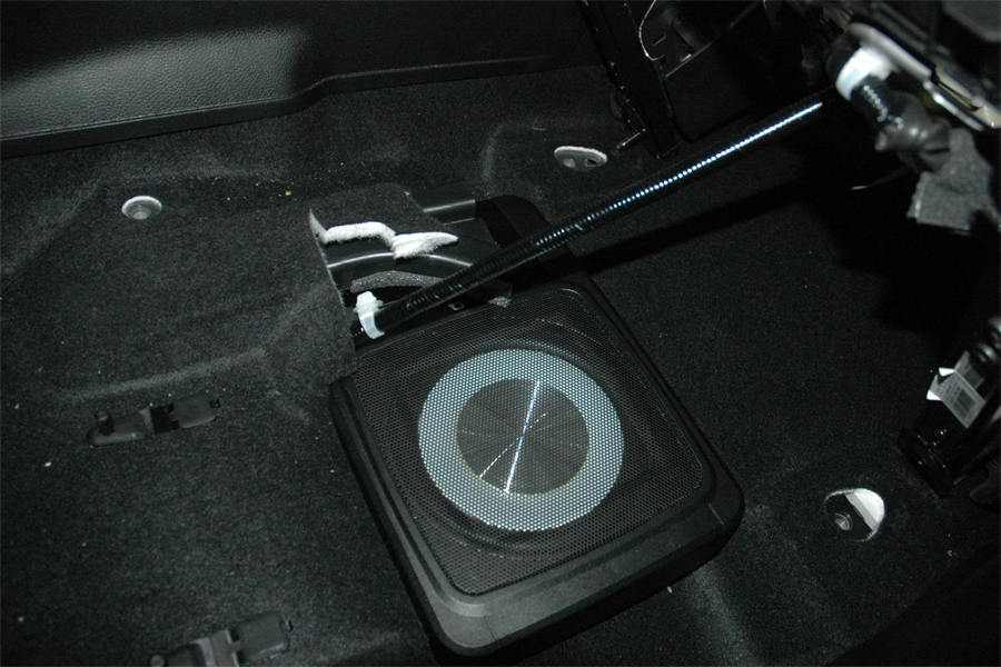 nissan x trail เครื่องเสียง รถยนต์ ลำโพง bassbox