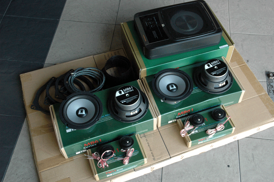 subaru xv เครื่องเสียง รถยนต์ ลำโพง bassbox