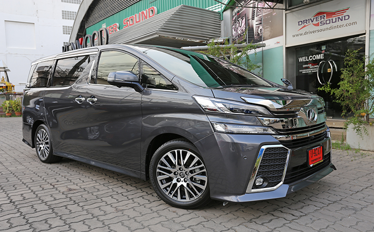 toyota vellfire จอ ตรงรุ่น ระบบเสียง กล้อง รอบคัน 360