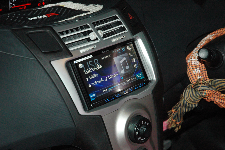 toyota yaris จอ ตรงรุ่น กล้องหลัง