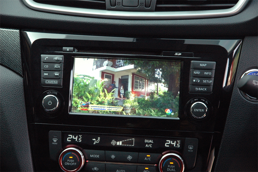nissan x trail เครื่องเสียง รถยนต์ dsp amp ตู้ซับ ลำโพง