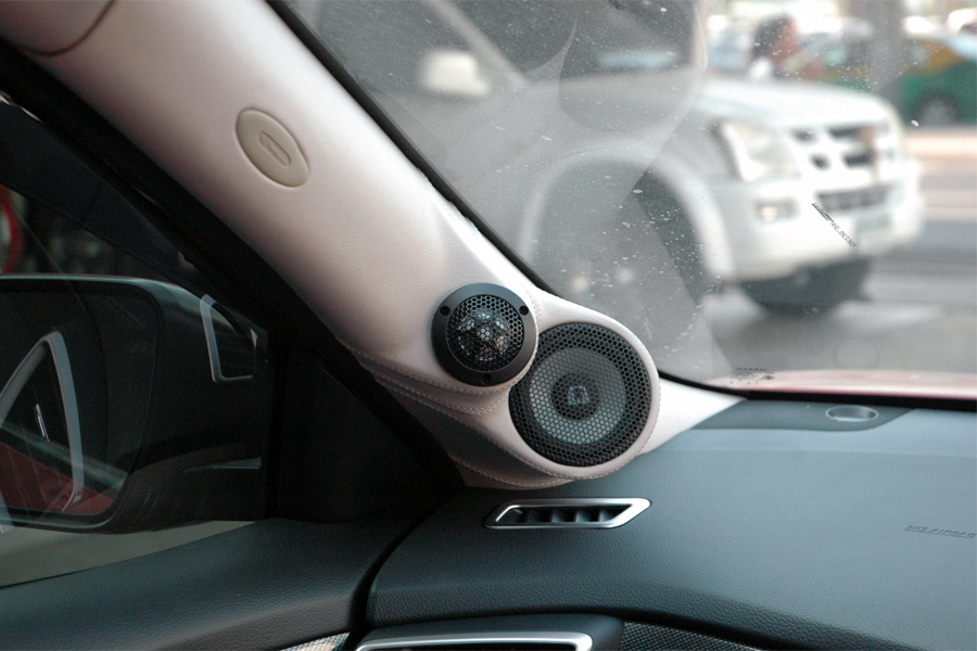 nissan x trail เครื่องเสียง รถยนต์ dsp amp ตู้ซับ ลำโพง