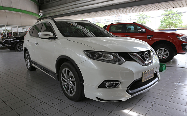 nissan x trail เครื่องเสียง รถยนต์ 