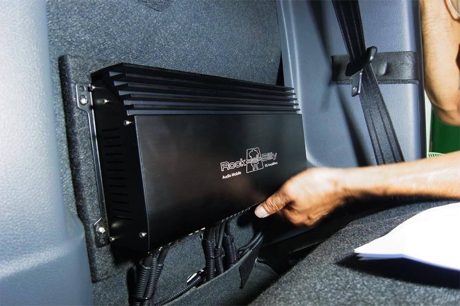 ford ranger เครื่องเสียงรถยนต์ ลำโพง bassbox amp