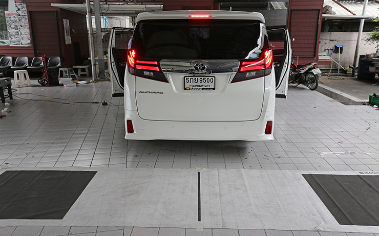 toyota alphard จอ ตรงรุ่น กล้อง รอบคัน 360