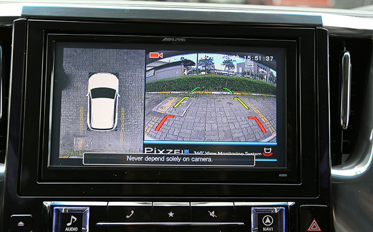toyota alphard จอ ตรงรุ่น กล้อง รอบคัน 360