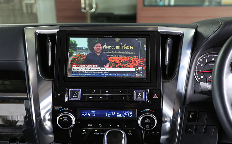toyota alphard จอ ตรงรุ่น กล้อง รอบคัน 360