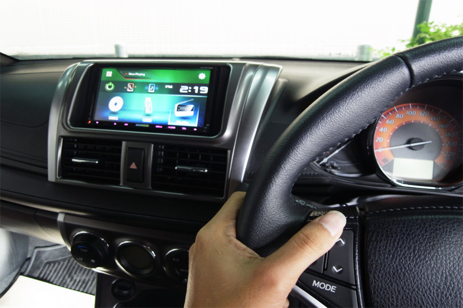 toyota yaris จอ ตรงรุ่น กล้องหลัง