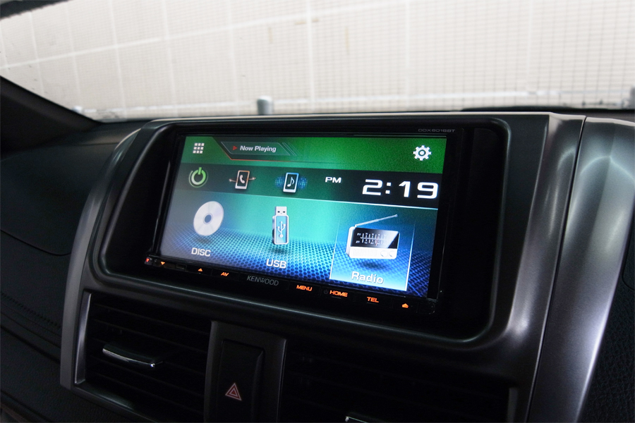 toyota yaris จอ ตรงรุ่น กล้องหลัง