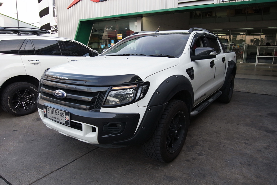 ford ranger จอ ตรงรุ่น kenwood  เครื่องเสียงรถยนต์ ลำโพง bassbox