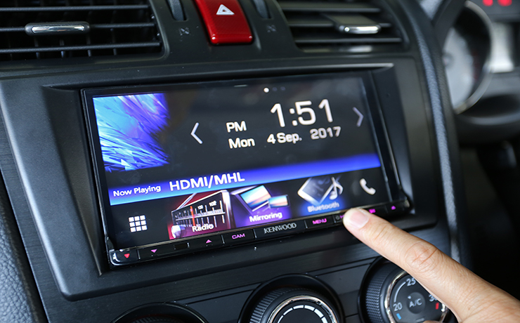 subaru xv เครื่องเสียง รถยนต์ จอ ตรงรุ่น 