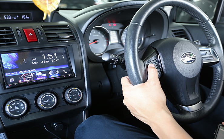 subaru xv เครื่องเสียง รถยนต์ จอ ตรงรุ่น 