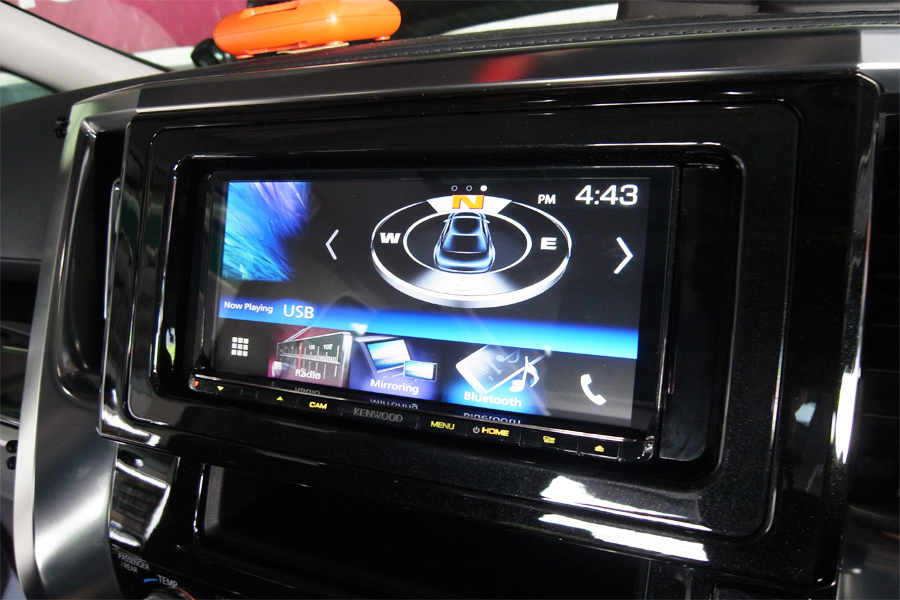 toyota alphard เครื่องเสียง รถยนต์ จอ ตรงรุ่น กล้อง หน้า หลัง