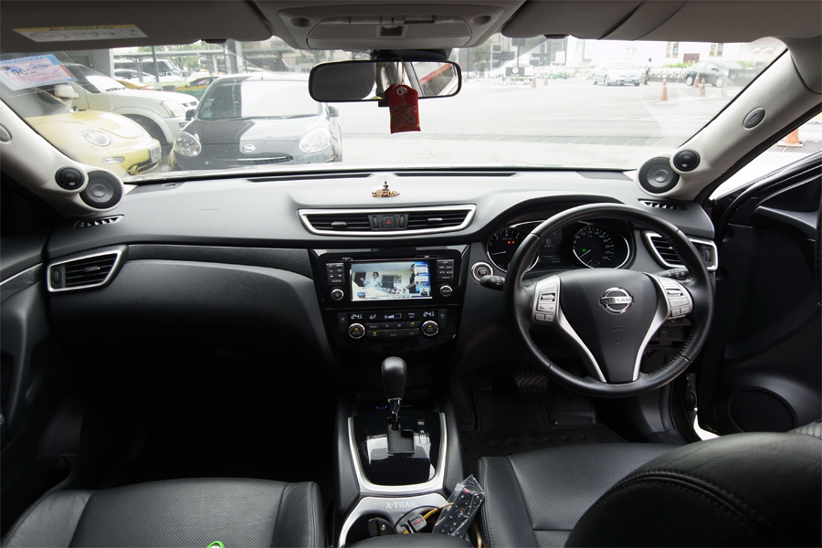 nissan x trail เครื่องเสียง รถยนต์ dsp amp ลำโพง
