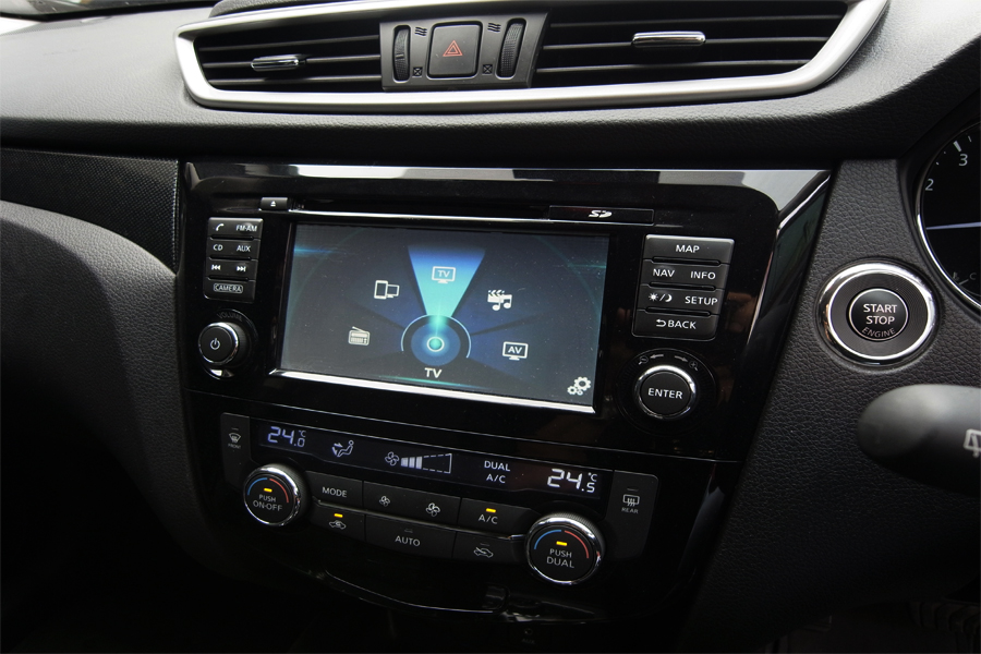 nissan x trail เครื่องเสียง รถยนต์ dsp amp ลำโพง