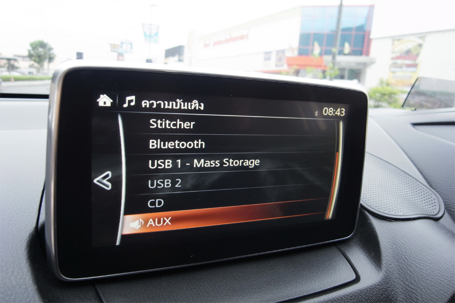 mazda 2 จอ ตรงรุ่น bassbox