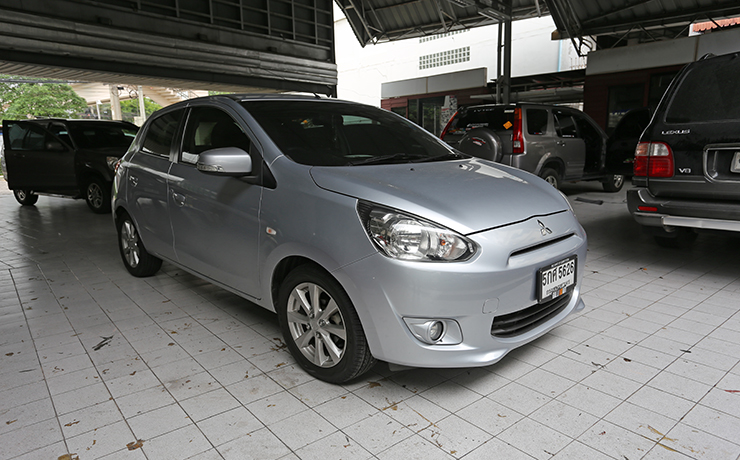 mitsubishi mirage ติดตั้ง ลำโพง