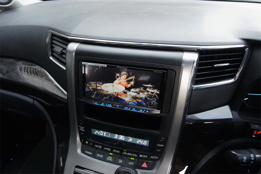 toyota vellfire เครื่องเสียง รถยนต์ ระบบเสียง