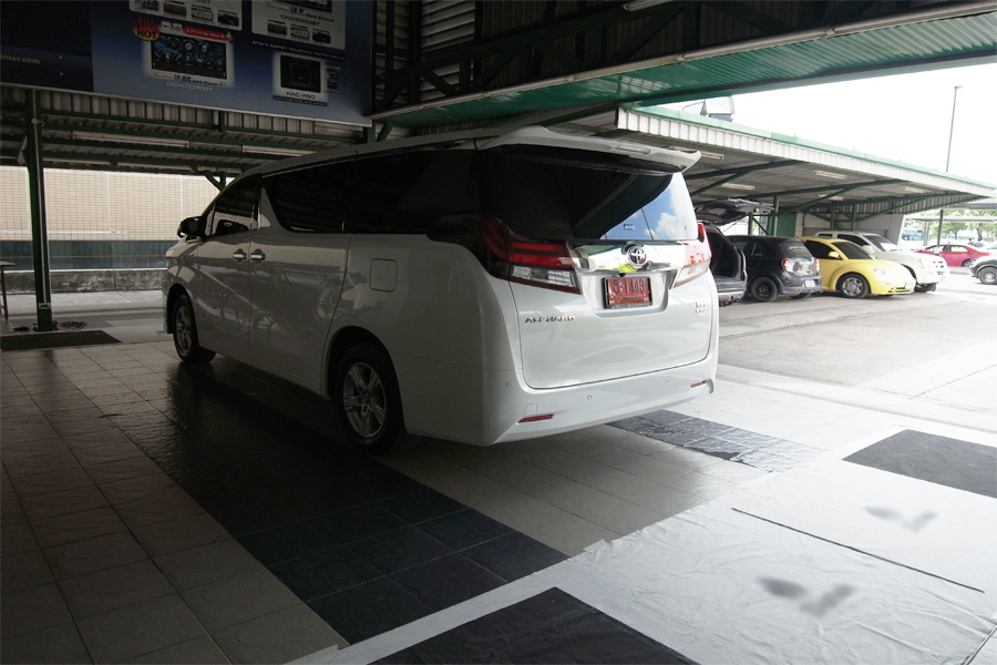 toyota alphard เครื่องเสียง รถยนต์ จอ ตรงรุ่น กล้องรอบคัน 360
