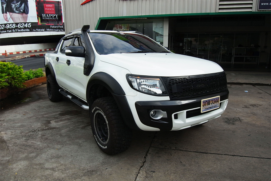 ford ranger จอ ตรงรุ่น kenwood ลำโพง bassbox