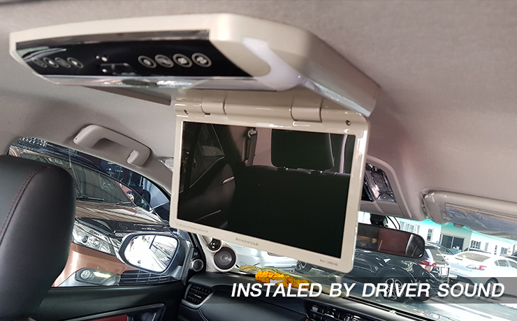 ชุดเครื่องเสียงติดรถยนต์ TOYOTA FORTUNER TRD ระบบภาพและเสียงจัดเต็ม กล้องรอบคัน 360 องศา ดิจิตอลทีวีพร้อม MIRROR LINK กล้องบันทึกหน้าหลัง จอทีวีติดเพดาน