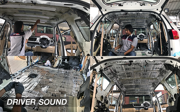 เครื่องเสียงติดรถยนต์  Kia Grand Carnival ติดตั้งชุดลำโพง TOP PANEL + Mosconi Processore 6to8 + กล้อง 360 Pixzel + กล้องบันทึก Blacksys และ  แดมป์เก็บเสียงทั้งคัน