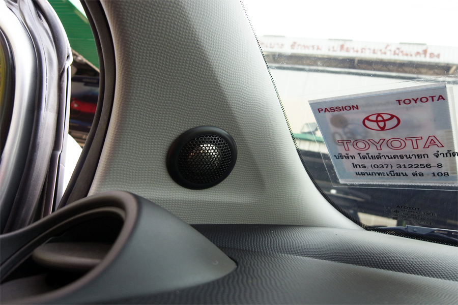 toyota yaris จอ ตรงรุ่น ลำโพง