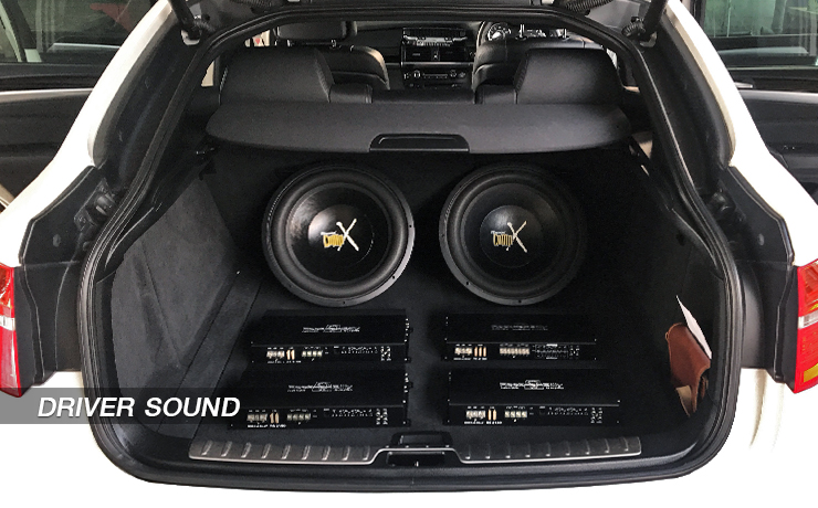 เครื่องเสียงติดรถยนต์ BMW X6 E71