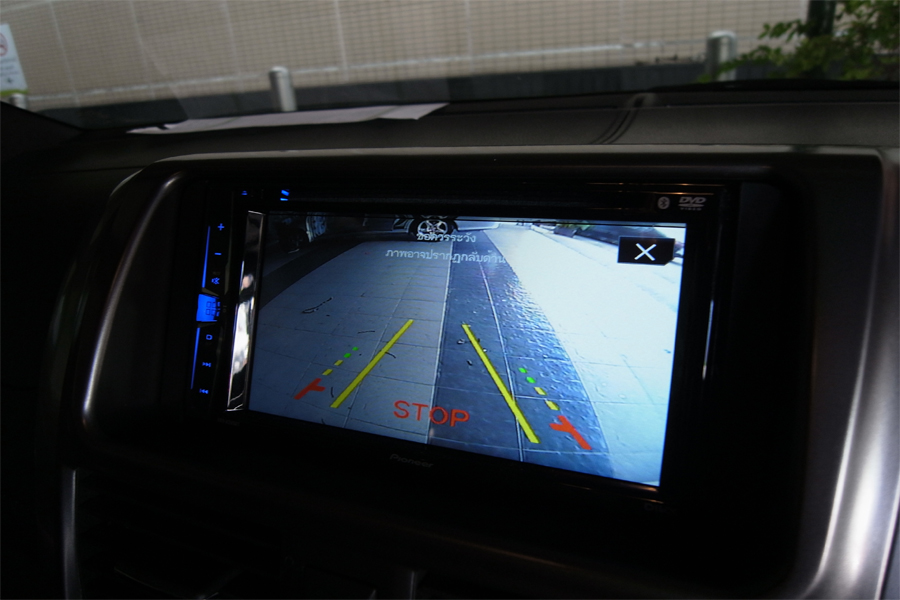 toyota yaris จอ ตรงรุ่น กล้องหลัง bass box