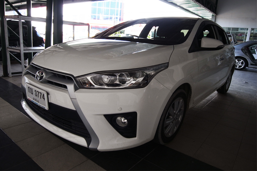 toyota yaris จอ ตรงรุ่น กล้องหลัง bass box