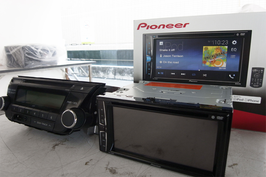 toyota yaris จอ ตรงรุ่น กล้องหลัง bass box