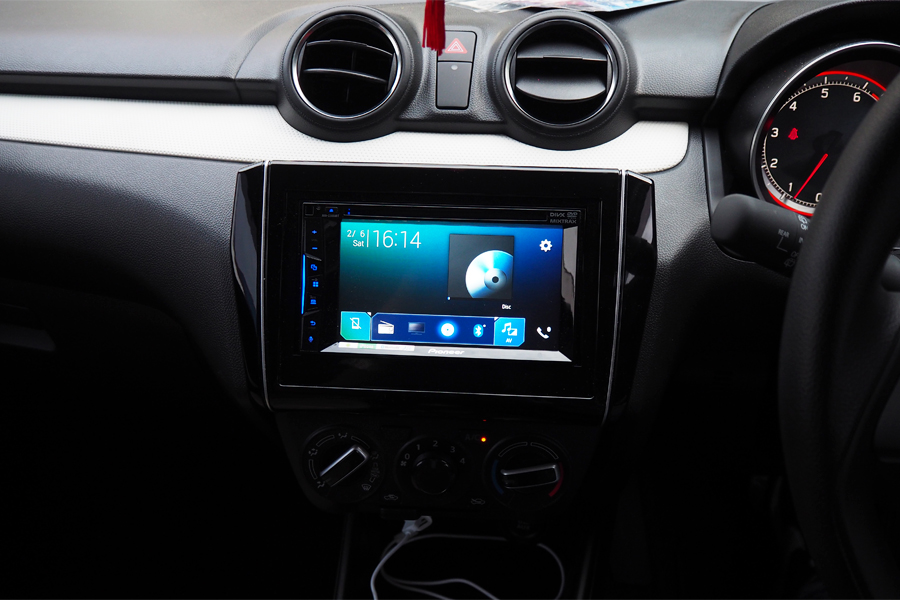suzuki swift จอ ตรงรุ่น กล้องมองหลัง ชุดลำโพง 