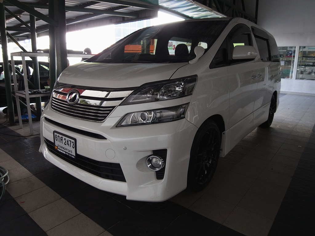 toyota vellfire จอ ตรงรุ่น ระบบเสียง