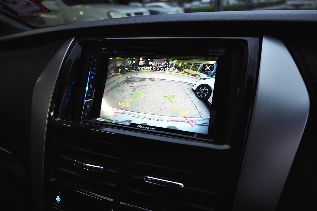 toyota yaris จอ ตรงรุ่น กล้องหลัง 