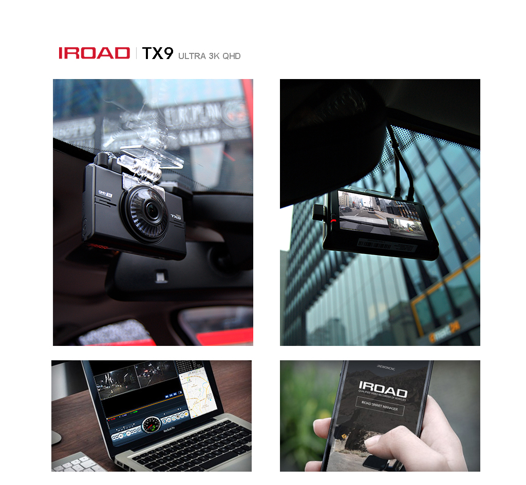 IROAD TX9 กล้องติดรถยนต์