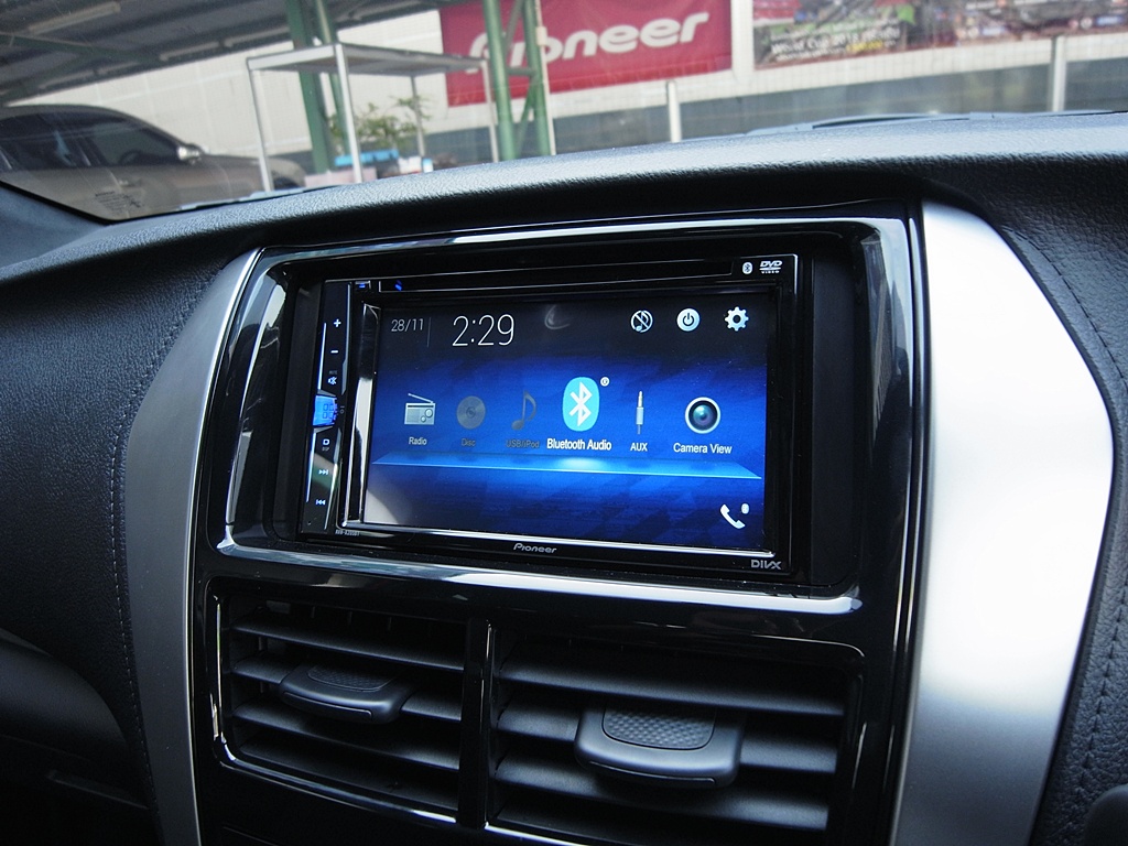 toyota yaris จอ ตรงรุ่น กล้องหลัง 