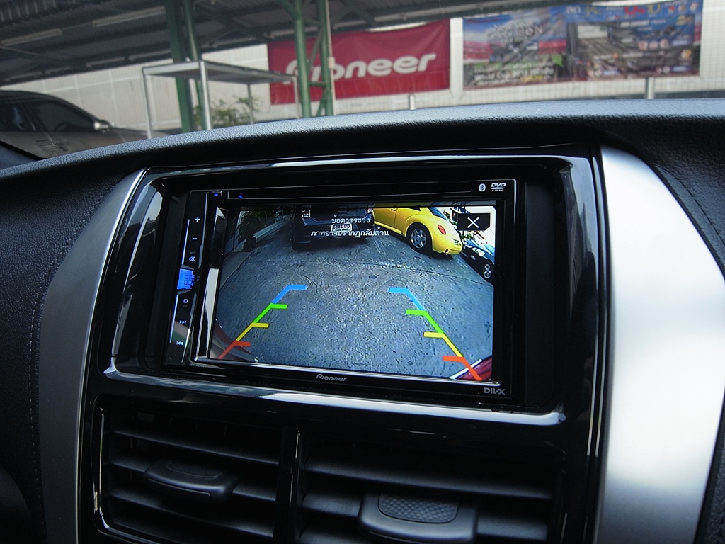 toyota yaris จอ ตรงรุ่น กล้องหลัง 