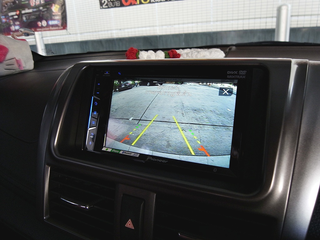 toyota yaris จอ ตรงรุ่น กล้อง หน้า หลัง