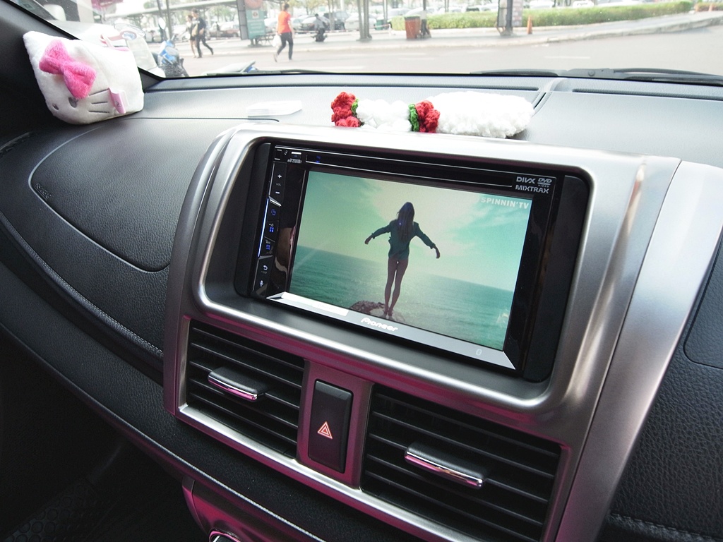 toyota yaris จอ ตรงรุ่น กล้อง หน้า หลัง