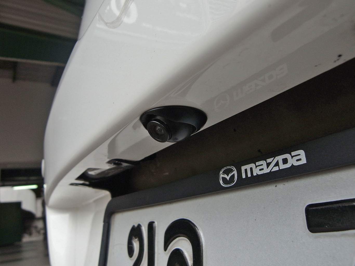 mazda 2 ติดตั้ง จอ ตรงรุ่น กล้องหลัง กล้องหน้า