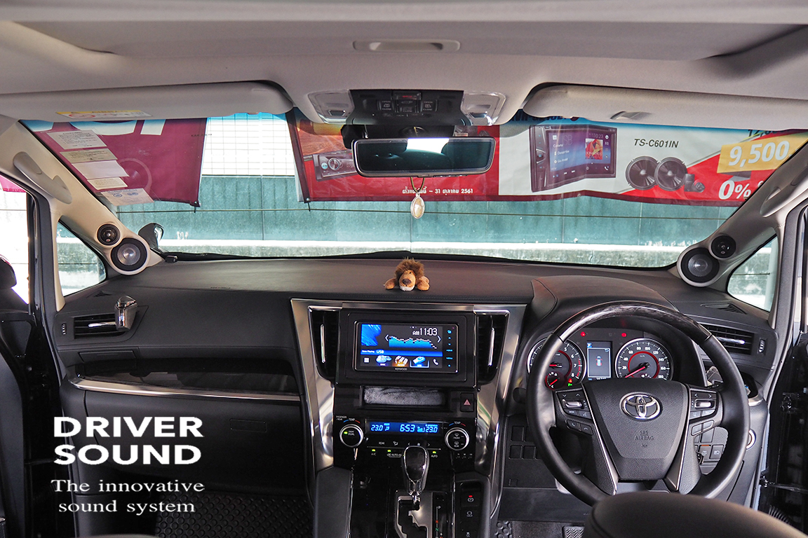 toyota alphard จอ ตรงรุ่น ระบบเสียง
