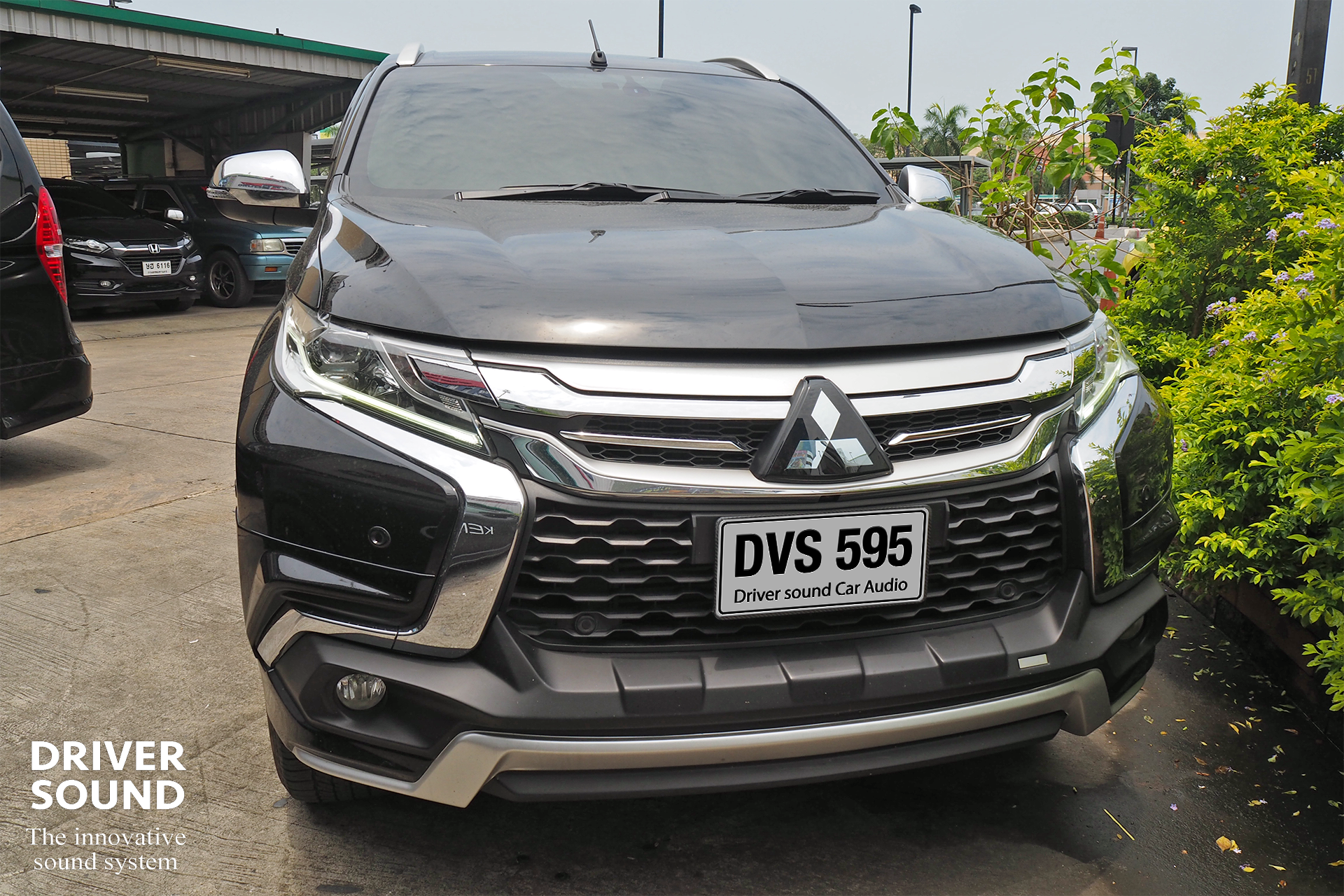 pajero sport up grade ระบบเสียง ลำโพง