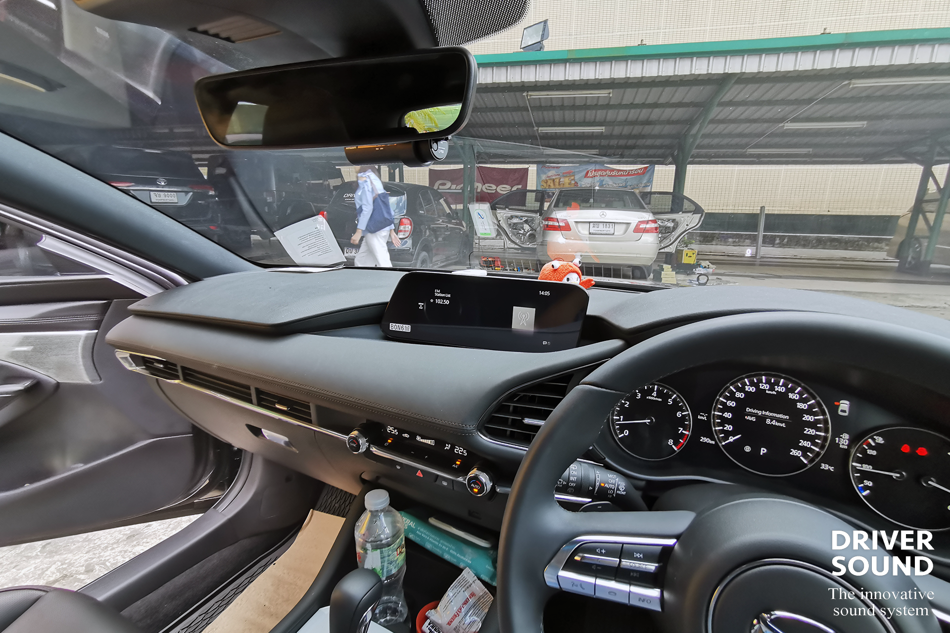 mazda 3 กล้อง บันทึก หน้า หลัง
