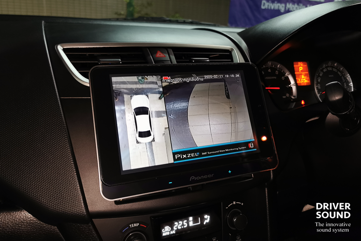 suzuki swift จอ ตรงรุ่น กล้องรอบคัน 360 กล้องบันทึก