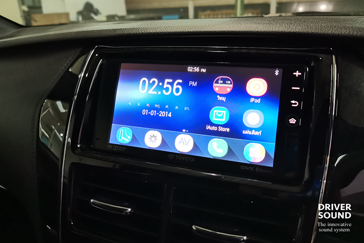 toyota yaris  กล้อง รอบคัน 360