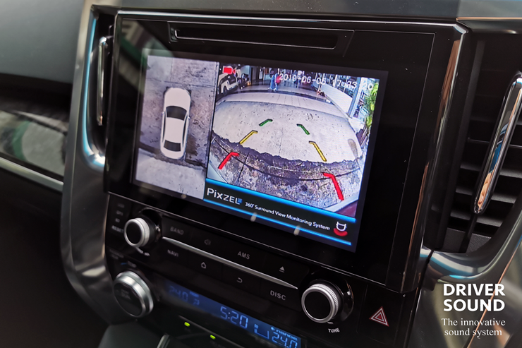 toyota vellfire กล้อง รอบคัน 360