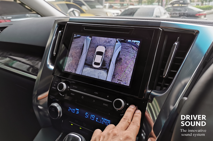 toyota vellfire กล้อง รอบคัน 360