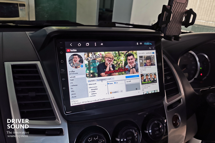 pajero sport จอ android ตรงรุ่น 