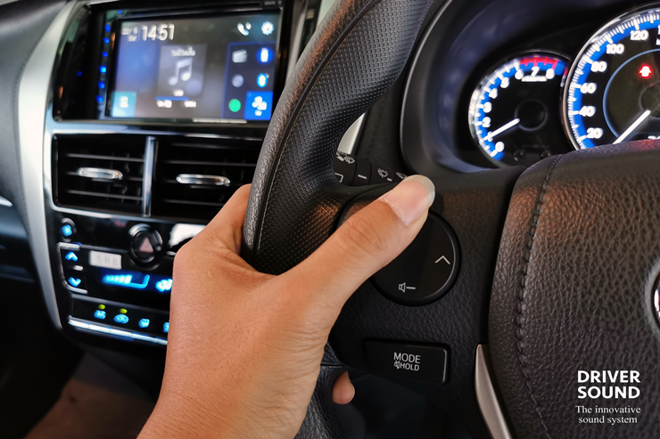 toyota yaris  จอ ตรงรุ่น กล้องหลัง