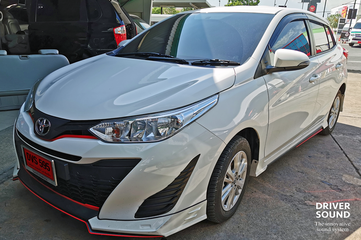 toyota yaris  จอ ตรงรุ่น กล้องหลัง